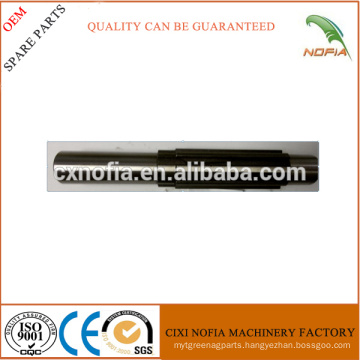 Agricultural machinery tiller gearbox parts idler shaft for harvester gearbox